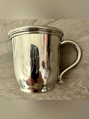 Salisbury Pewter's "Georgia" Pewter Cup, manufactured in the USA. Salisbury
